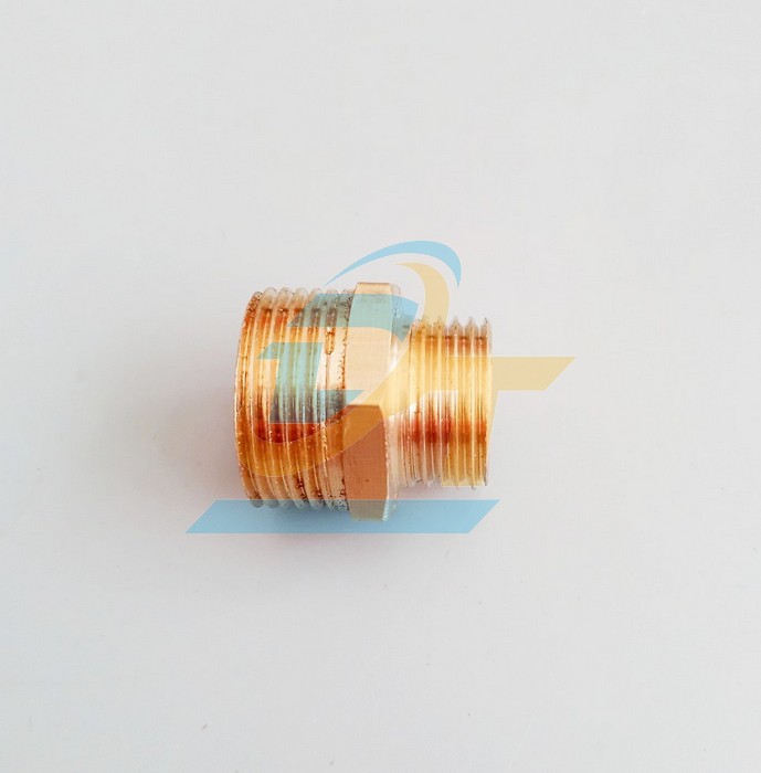 Nối 2 đầu ren ngo&agrave;i đồng thau 21x13  VietNam | Gi&aacute; rẻ nhất - C&ocirc;ng Ty TNHH Thương Mại Dịch Vụ Đạt T&acirc;m