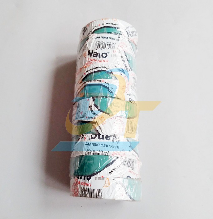 Băng keo điện Nano 20Y T&ocirc; Nga Dũng (M&agrave;u xanh l&aacute;)  ToNgaDung | Gi&aacute; rẻ nhất - C&ocirc;ng Ty TNHH Thương Mại Dịch Vụ Đạt T&acirc;m