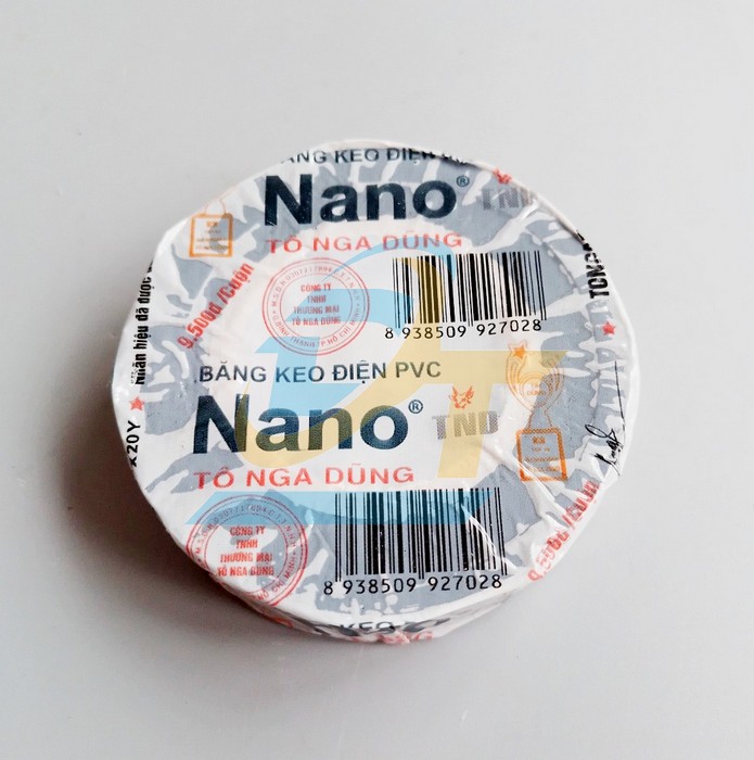 Băng keo điện Nano 20Y T&ocirc; Nga Dũng (M&agrave;u đen)  ToNgaDung | Gi&aacute; rẻ nhất - C&ocirc;ng Ty TNHH Thương Mại Dịch Vụ Đạt T&acirc;m