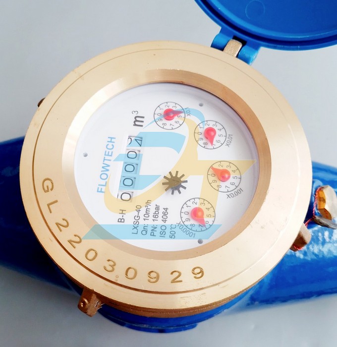 Đồng hồ đo nước DN40 Flowtech LXSG-40 LXSG-40 FLOWTECH | Giá rẻ nhất - Công Ty TNHH Thương Mại Dịch Vụ Đạt Tâm