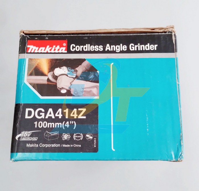 Máy mài góc 100mm dùng pin 18V Makita DGA414Z (Không kèm pin sạc) DGA414Z Makita | Giá rẻ nhất - Công Ty TNHH Thương Mại Dịch Vụ Đạt Tâm