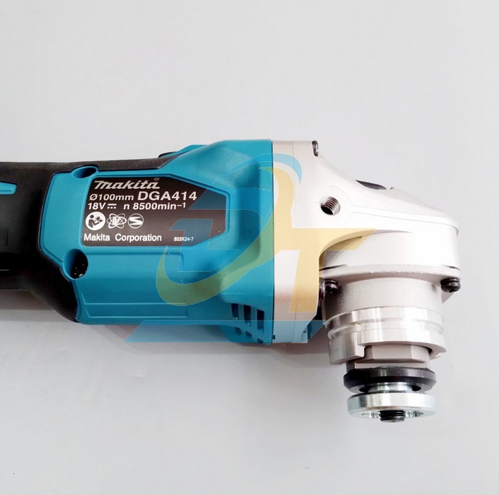 Máy mài góc 100mm dùng pin 18V Makita DGA414Z (Không kèm pin sạc) DGA414Z Makita | Giá rẻ nhất - Công Ty TNHH Thương Mại Dịch Vụ Đạt Tâm