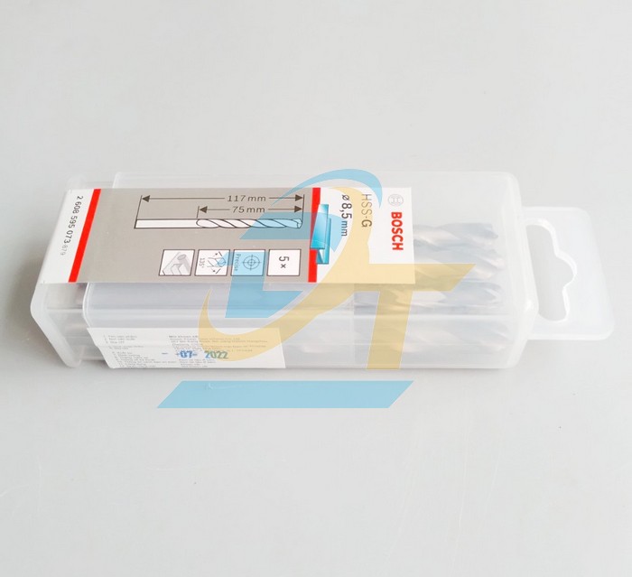 Mũi khoan sắt 8.5mm HSS-G Bosch 2608595073 2608595073 Bosch | Gi&aacute; rẻ nhất - C&ocirc;ng Ty TNHH Thương Mại Dịch Vụ Đạt T&acirc;m