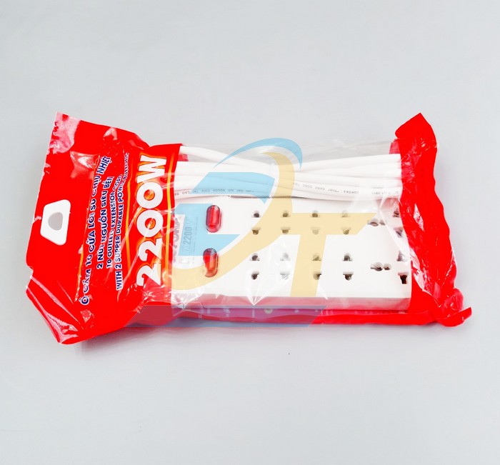 Ổ cắm điện 10 cửa chịu nhiệt dây 6m Sopoka 10Y6 10Y6 Sopoka | Giá rẻ nhất - Công Ty TNHH Thương Mại Dịch Vụ Đạt Tâm