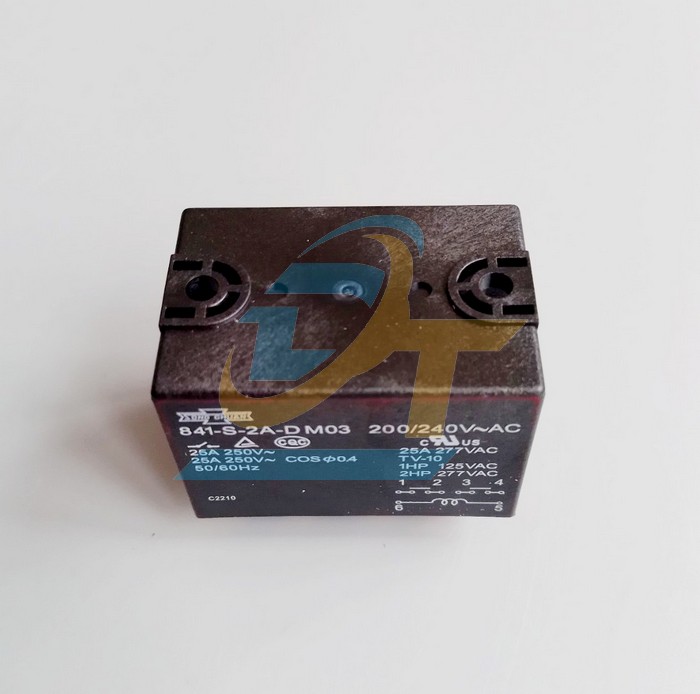 Relay điều h&ograve;a kh&ocirc;ng kh&iacute; 25A 220V Song Chuan 841-S-2A-D 841-S-2A-D SONGCHUAN | Gi&aacute; rẻ nhất - C&ocirc;ng Ty TNHH Thương Mại Dịch Vụ Đạt T&acirc;m