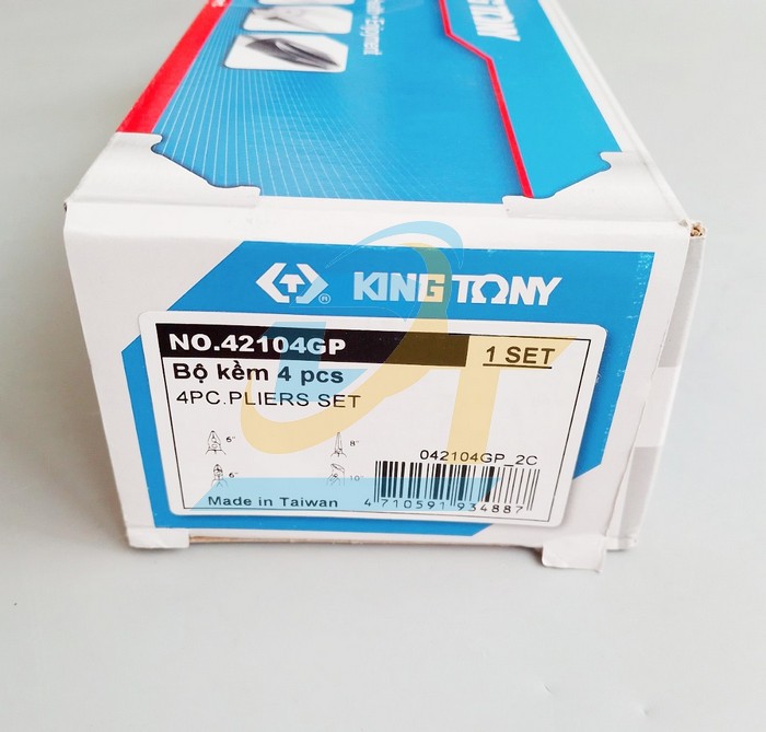 Bộ 4 k&igrave;m Cắt - Điện - Nhọn - Mỏ quạ Kingtony 42104GP 42104GP KingTony | Gi&aacute; rẻ nhất - C&ocirc;ng Ty TNHH Thương Mại Dịch Vụ Đạt T&acirc;m
