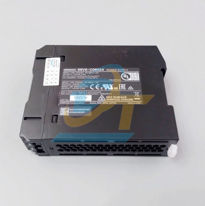 Bộ nguồn 2.5A 24VDC Omron S8VK-C06024 S8VK-C06024 Omron | Giá rẻ nhất - Công Ty TNHH Thương Mại Dịch Vụ Đạt Tâm