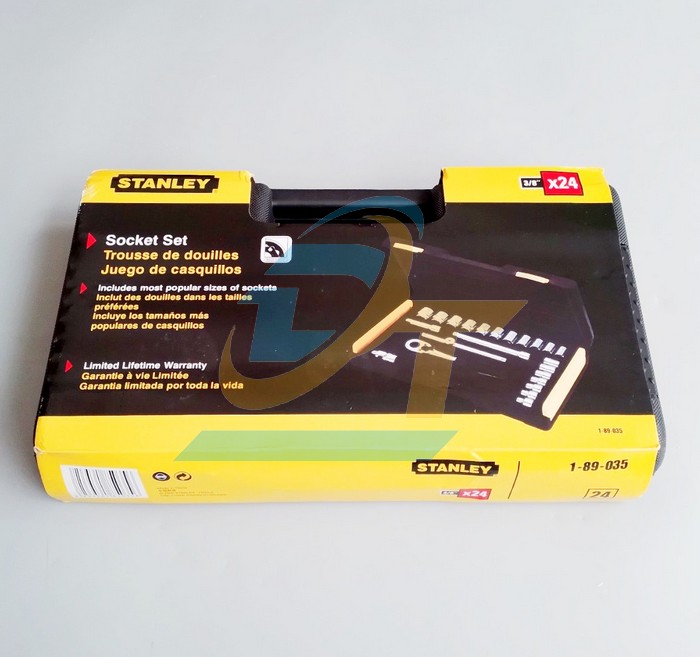 Bộ tuýp 24 chi tiết 3/8" Stanley 89-035 89-035 Stanley | Giá rẻ nhất - Công Ty TNHH Thương Mại Dịch Vụ Đạt Tâm
