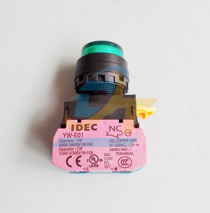Nút nhấn nhả có đèn 24V phi 22 màu xanh lá Idec YW1L-M2E11Q4G YW1L-M2E11Q4G IDEC | Giá rẻ nhất - Công Ty TNHH Thương Mại Dịch Vụ Đạt Tâm