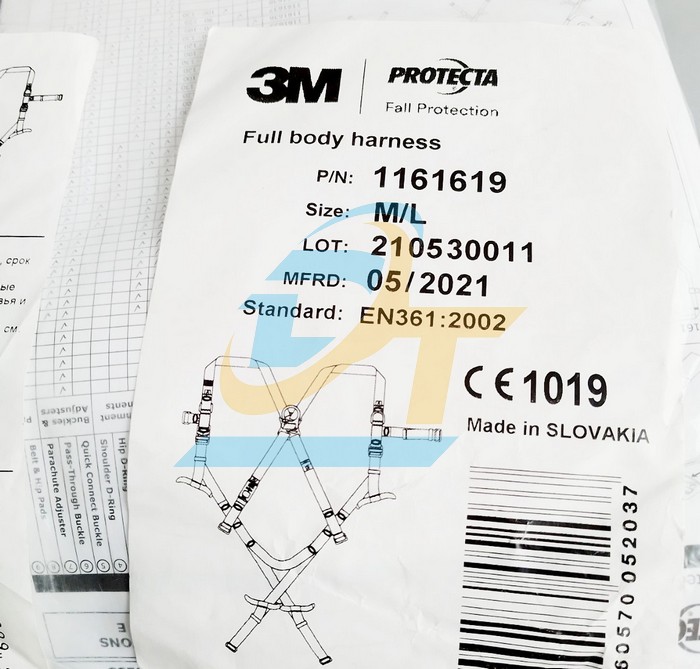 Dây đai an toàn toàn thân Protecta 3M 1161619  3M | Giá rẻ nhất - Công Ty TNHH Thương Mại Dịch Vụ Đạt Tâm