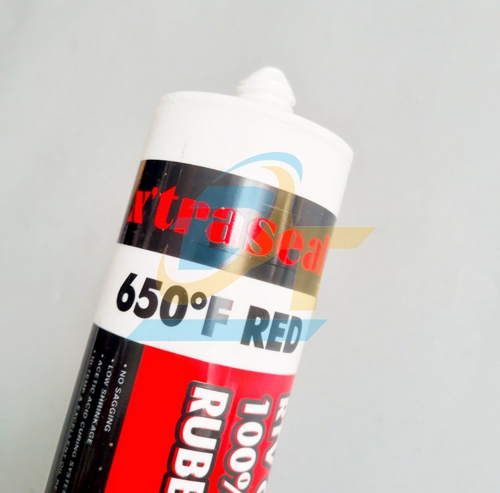 Keo Silicone chịu nhiệt màu đỏ X'traseal 650F Red RTV 300gr  X'TRASEAL | Giá rẻ nhất - Công Ty TNHH Thương Mại Dịch Vụ Đạt Tâm