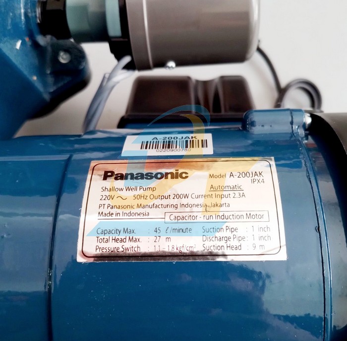 M&aacute;y bơm nước tăng &aacute;p 200W Panasonic A-200JAK A-200JAK Panasonic | Gi&aacute; rẻ nhất - C&ocirc;ng Ty TNHH Thương Mại Dịch Vụ Đạt T&acirc;m