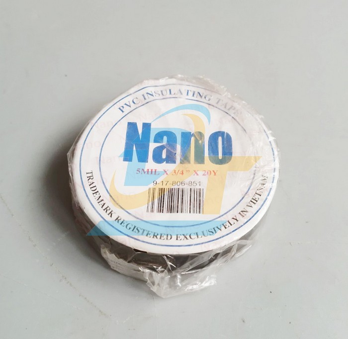 Băng keo điện Nano 20Y Việt Nam (M&agrave;u đen)  VietNam | Gi&aacute; rẻ nhất - C&ocirc;ng Ty TNHH Thương Mại Dịch Vụ Đạt T&acirc;m