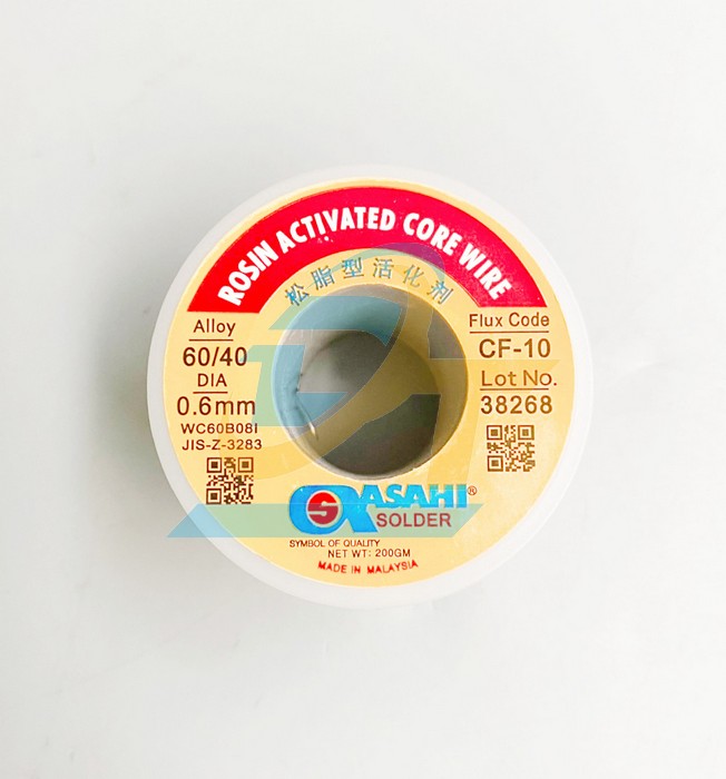Thiếc hàn Asahi 60% 0.6mm 200g  ASAHI-SOLDER | Giá rẻ nhất - Công Ty TNHH Thương Mại Dịch Vụ Đạt Tâm
