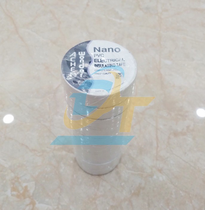 Băng keo điện nano 20Y Achem - M&agrave;u trắng  Achem | Gi&aacute; rẻ nhất - C&ocirc;ng Ty TNHH Thương Mại Dịch Vụ Đạt T&acirc;m