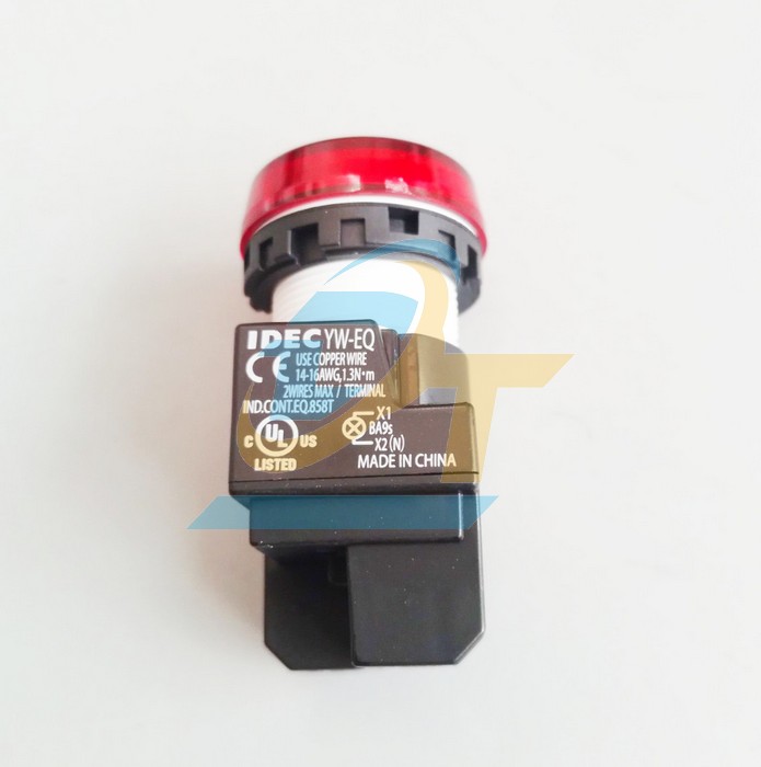 Đèn báo 24VDC phi 22 màu đỏ Idec YW1P-1EQ4R YW1P-1EQ4R IDEC | Giá rẻ nhất - Công Ty TNHH Thương Mại Dịch Vụ Đạt Tâm