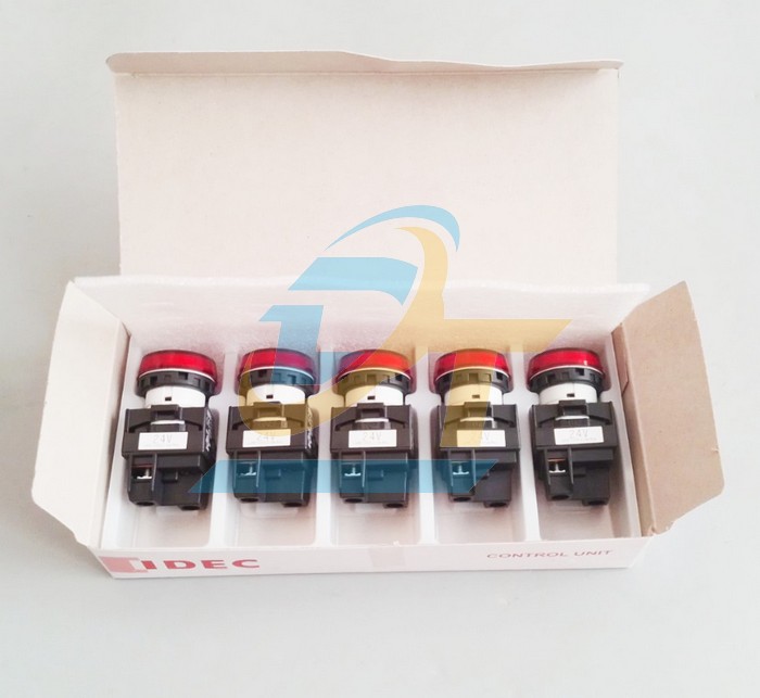Đèn báo 24VDC phi 22 màu đỏ Idec YW1P-1EQ4R YW1P-1EQ4R IDEC | Giá rẻ nhất - Công Ty TNHH Thương Mại Dịch Vụ Đạt Tâm