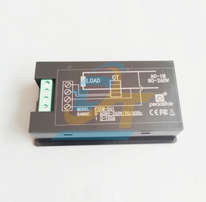 Đồng hồ đo dòng áp - công suất - mức năng lượng AC 100A PZEM-061 (Kèm CT kẹp)  China | Giá rẻ nhất - Công Ty TNHH Thương Mại Dịch Vụ Đạt Tâm