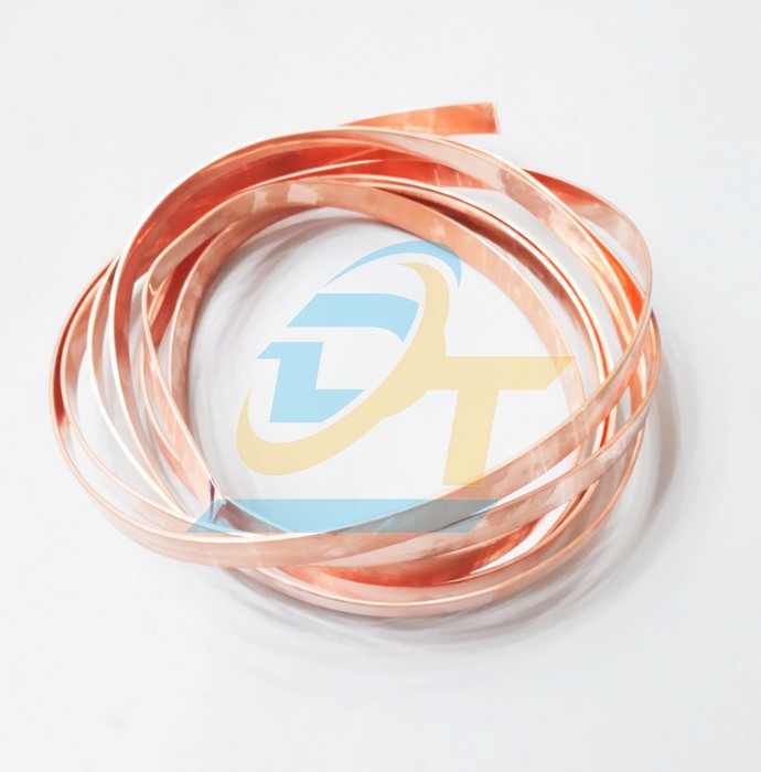 Đồng thanh cái 2x15mm (Dạng cuộn)  VietNam | Giá rẻ nhất - Công Ty TNHH Thương Mại Dịch Vụ Đạt Tâm