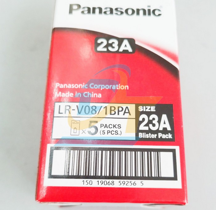 Pin Alkaline 23A 12V Panasonic LR-V08 dùng cho điều khiển LR-V08 Panasonic | Giá rẻ nhất - Công Ty TNHH Thương Mại Dịch Vụ Đạt Tâm