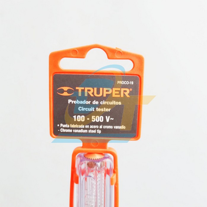 Bút thử điện 178mm 100-500V Truper PROCO-19 PROCO-19 Truper | Giá rẻ nhất - Công Ty TNHH Thương Mại Dịch Vụ Đạt Tâm