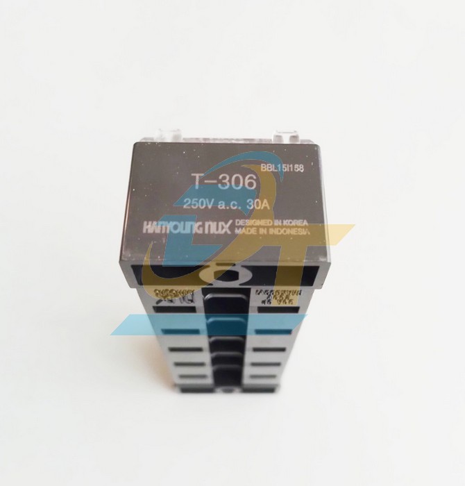 Domino khối 6P 30A Hanyoung HYT-306  Hanyoung | Giá rẻ nhất - Công Ty TNHH Thương Mại Dịch Vụ Đạt Tâm