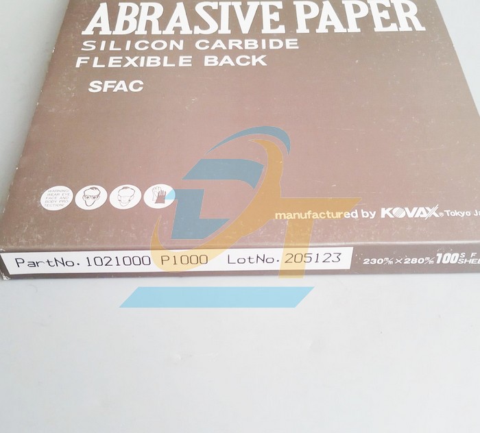 Giấy nhám nước 9x11" Kovax (Japan) P1000  Kovax | Giá rẻ nhất - Công Ty TNHH Thương Mại Dịch Vụ Đạt Tâm