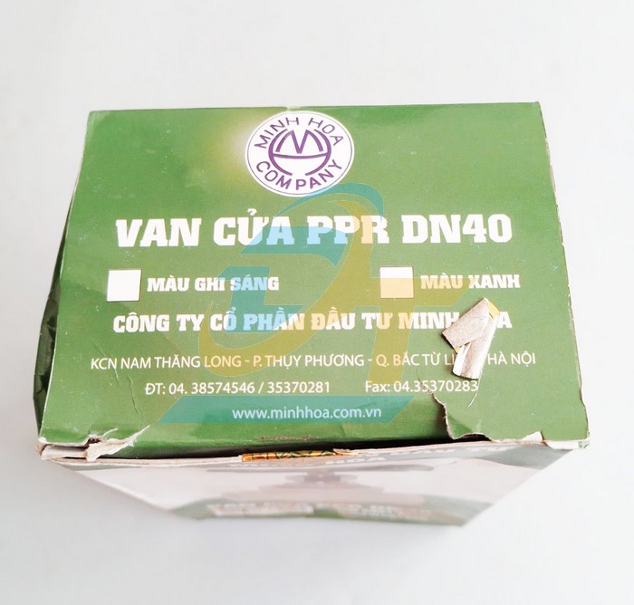 Van cửa PPR Minh Hòa phi 40  MinhHoa | Giá rẻ nhất - Công Ty TNHH Thương Mại Dịch Vụ Đạt Tâm