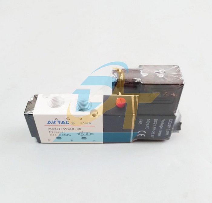 Van điện từ khí nén DC24V Airtac 4V210-08B 4V210-08B Airtac | Giá rẻ nhất - Công Ty TNHH Thương Mại Dịch Vụ Đạt Tâm