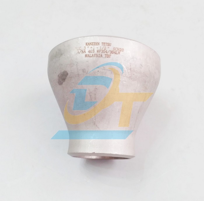 Bầu giảm hàn inox 304 SCH10 phi 90-49 (DN80/40)  VietNam | Giá rẻ nhất - Công Ty TNHH Thương Mại Dịch Vụ Đạt Tâm