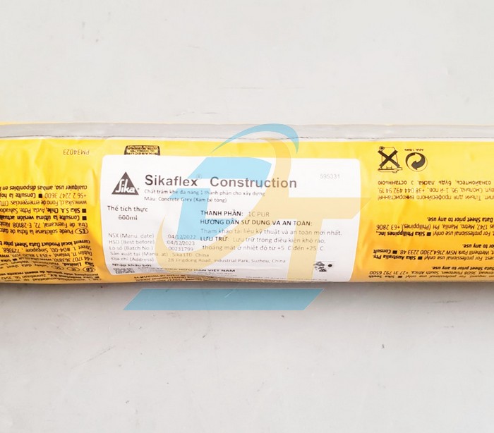Chất trám khe SikaFlex màu xám 600ml  SIKA | Giá rẻ nhất - Công Ty TNHH Thương Mại Dịch Vụ Đạt Tâm