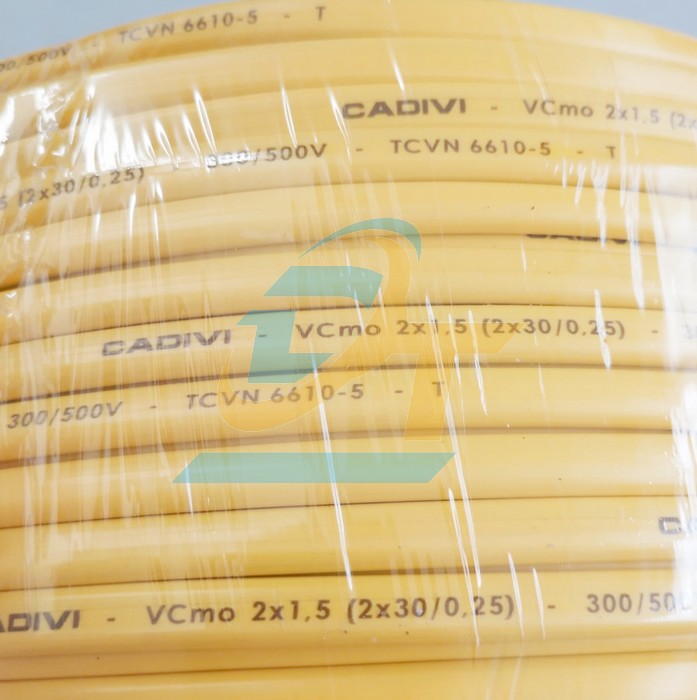 Dây điện đôi mềm dẹt Cadivi Vcmo 2x1.5  Cadivi | Giá rẻ nhất - Công Ty TNHH Thương Mại Dịch Vụ Đạt Tâm