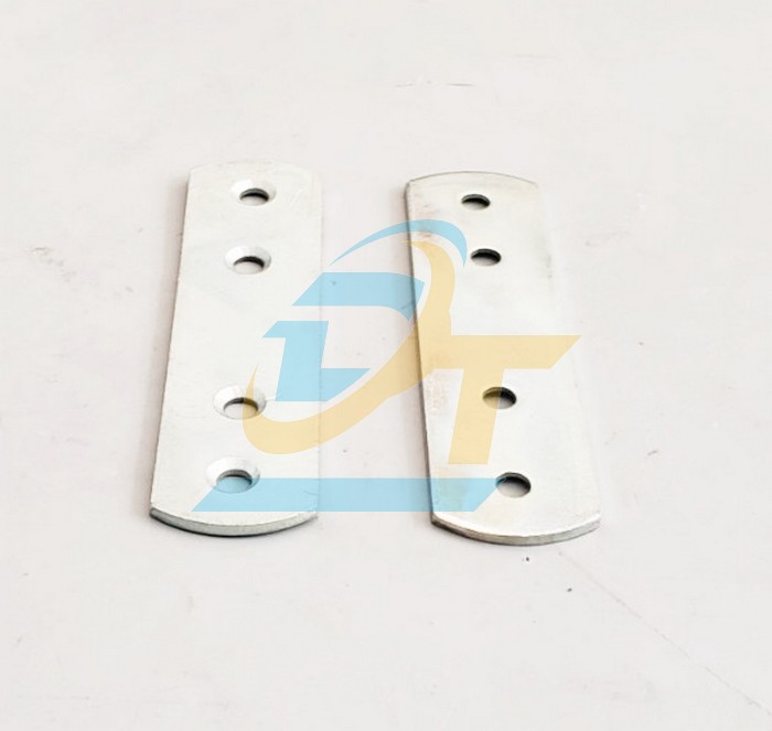 Ke sắt thẳng (B&aacute;t thẳng) 4 lỗ 80mm - Bản trung 25mm  VietNam | Gi&aacute; rẻ nhất - C&ocirc;ng Ty TNHH Thương Mại Dịch Vụ Đạt T&acirc;m