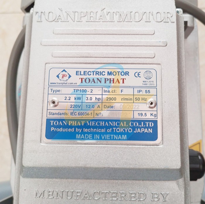 Quạt sò nhôm cao áp 3HP 2.2kW 220V  VietNam | Giá rẻ nhất - Công Ty TNHH Thương Mại Dịch Vụ Đạt Tâm