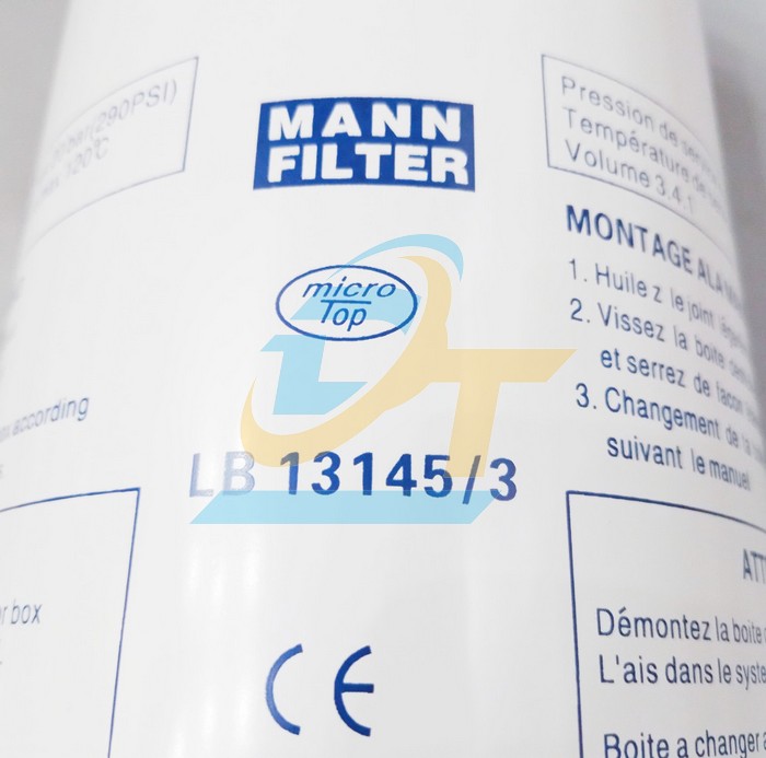 Tách dầu máy nén khí Mann Filter LB 13145/3  MANN-FILTER | Giá rẻ nhất - Công Ty TNHH Thương Mại Dịch Vụ Đạt Tâm