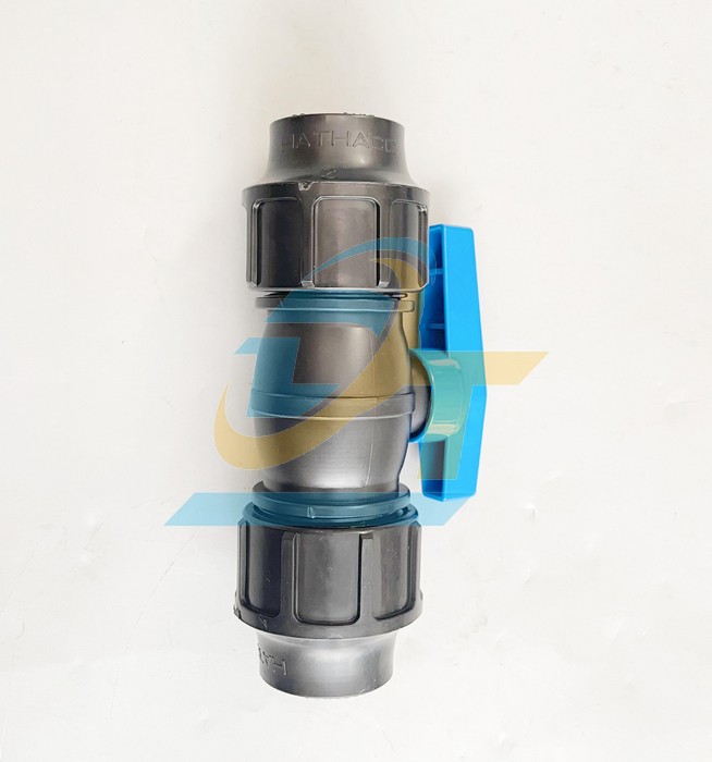 Van PP 2 đầu rắc co HDPE 63