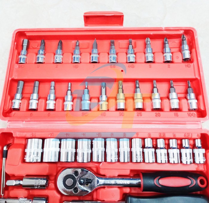 Bộ tu&yacute;p đa năng 1/4" 46 chi tiết  China | Gi&aacute; rẻ nhất - C&ocirc;ng Ty TNHH Thương Mại Dịch Vụ Đạt T&acirc;m
