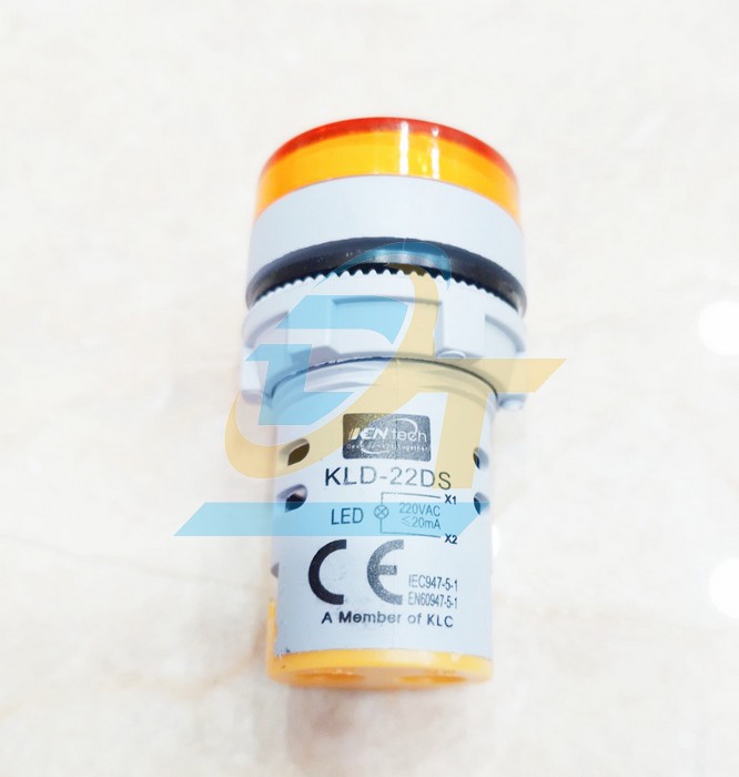Đ&egrave;n b&aacute;o pha 220V phi 22mm Kentech KLD-22DS KLD-22DS KENTECH | Gi&aacute; rẻ nhất - C&ocirc;ng Ty TNHH Thương Mại Dịch Vụ Đạt T&acirc;m
