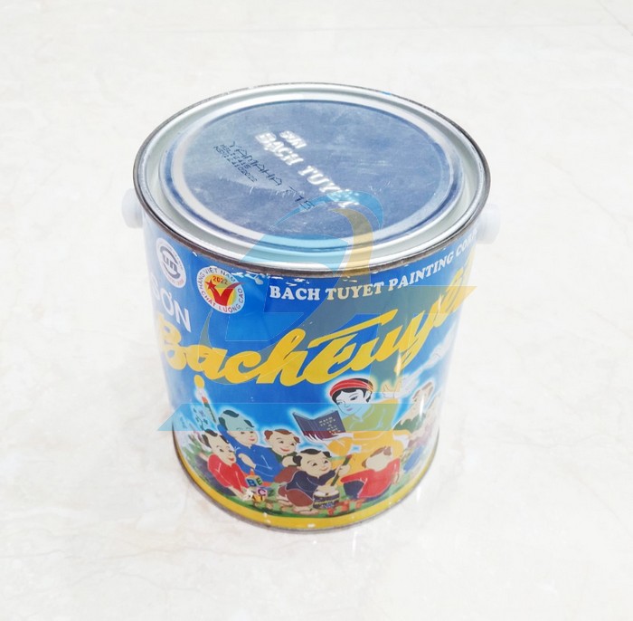 Sơn Alkyd (bóng) Bạch Tuyết 2.8kg - Màu xanh Yamaha 715  BachTuyet | Giá rẻ nhất - Công Ty TNHH Thương Mại Dịch Vụ Đạt Tâm