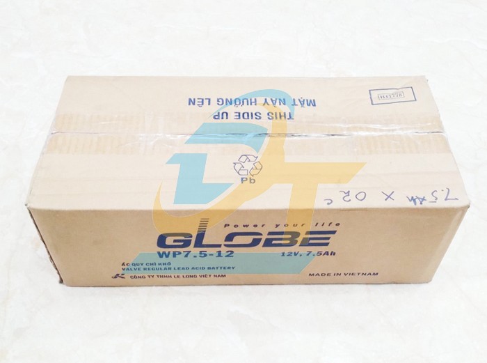 Ắc quy khô 12V 7.5Ah Globe WP7.5-12 (20HR) WP7.5­12 Globe | Giá rẻ nhất - Công Ty TNHH Thương Mại Dịch Vụ Đạt Tâm