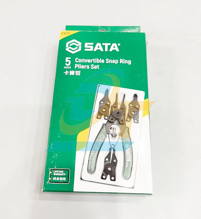 Bộ kìm mở phe 5 chi tiết Sata 09-251  SATA | Giá rẻ nhất - Công Ty TNHH Thương Mại Dịch Vụ Đạt Tâm