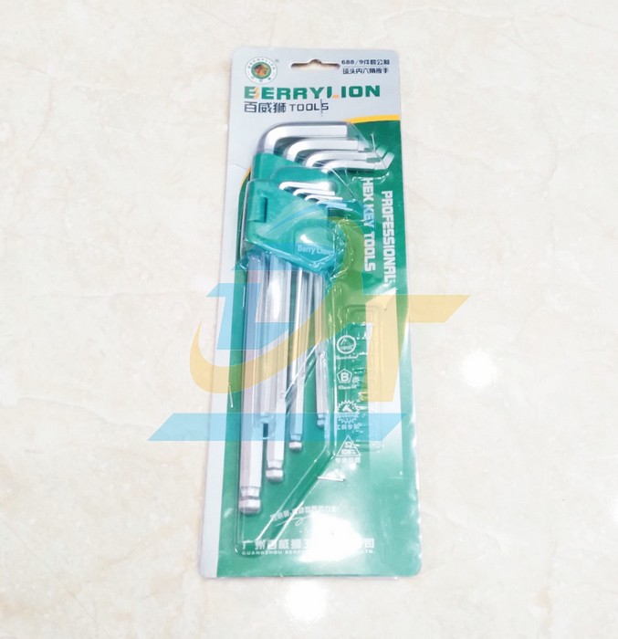 Bộ lục giác đầu bi 9 cây 1.5-10mm dài Berrylion 688  Berrylion | Giá rẻ nhất - Công Ty TNHH Thương Mại Dịch Vụ Đạt Tâm
