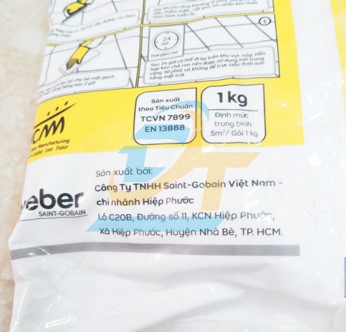 Keo ch&agrave; ron m&agrave;u trắng Weber Color Power PO-111 (1kg)  Weberseal | Gi&aacute; rẻ nhất - C&ocirc;ng Ty TNHH Thương Mại Dịch Vụ Đạt T&acirc;m