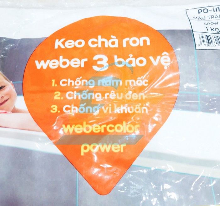 Keo ch&agrave; ron m&agrave;u trắng Weber Color Power PO-111 (1kg)  Weberseal | Gi&aacute; rẻ nhất - C&ocirc;ng Ty TNHH Thương Mại Dịch Vụ Đạt T&acirc;m