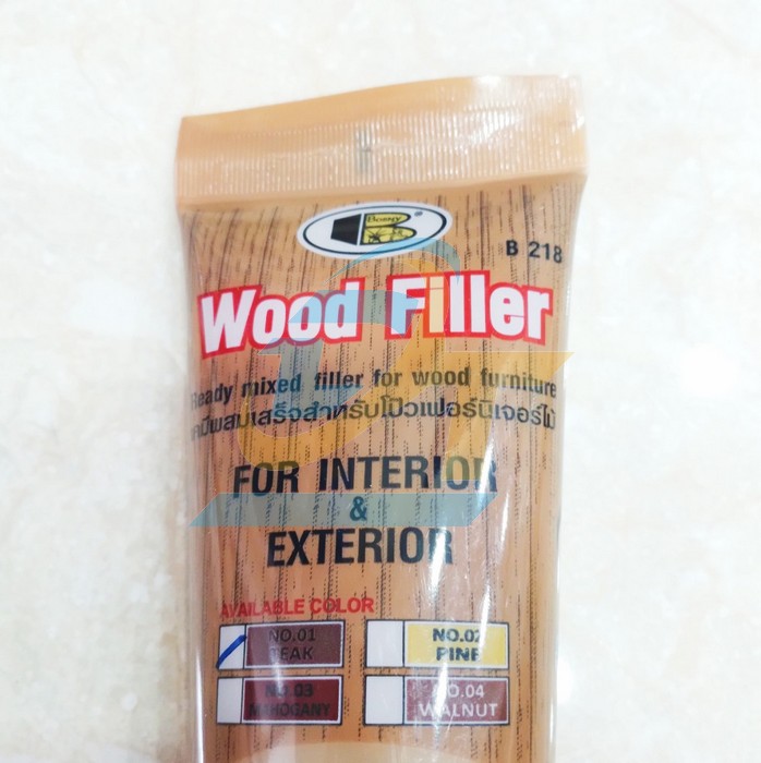 Bột trét gỗ màu No.01 Teak Wood Filler Bosny 250g  WoodFiller | Giá rẻ nhất - Công Ty TNHH Thương Mại Dịch Vụ Đạt Tâm