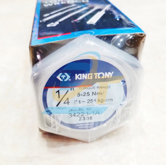 Cần siết lực 1/4" 5-25 N.m Kingtony 34223-1A  KingTony | Giá rẻ nhất - Công Ty TNHH Thương Mại Dịch Vụ Đạt Tâm