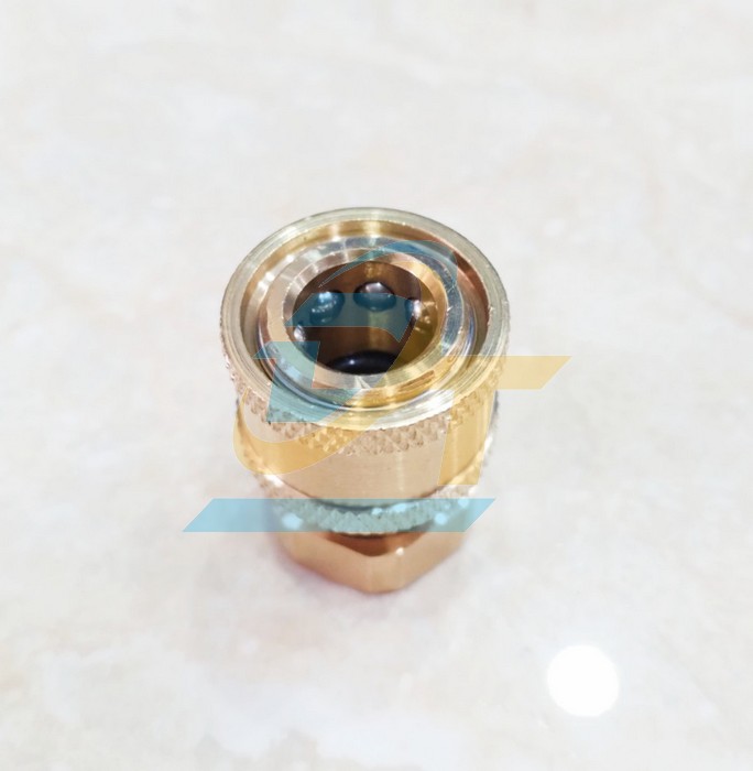 Khớp nối nhanh béc xịt máy rửa xe 1/4" - Ren trong 13mm (Đầu cái)  VietNam | Giá rẻ nhất - Công Ty TNHH Thương Mại Dịch Vụ Đạt Tâm