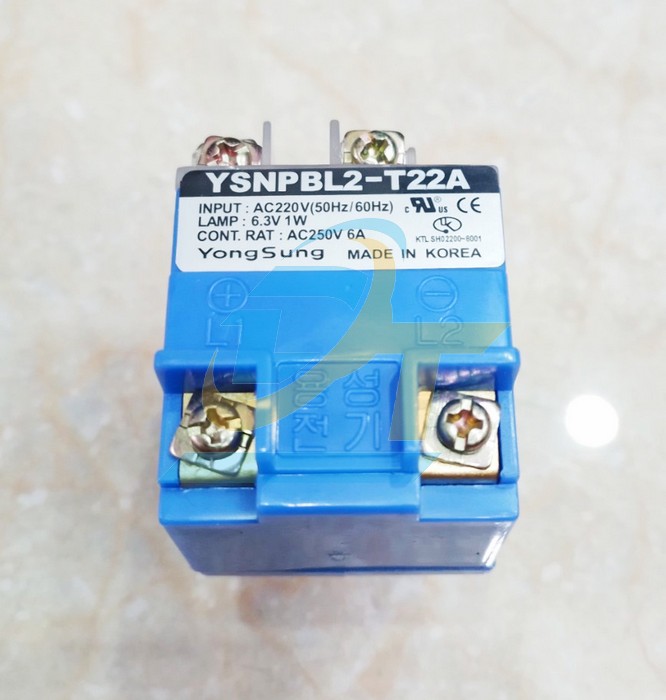 N&uacute;t nhấn nhả c&oacute; đ&egrave;n 220V phi 25 YongSung YSNPBL2-T22A YSNPBL2-T22A YONGSUNG | Gi&aacute; rẻ nhất - C&ocirc;ng Ty TNHH Thương Mại Dịch Vụ Đạt T&acirc;m
