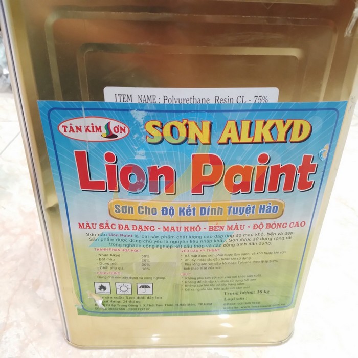 Sơn lót chống gỉ màu xám Lion Paint 20kg  VietNam | Giá rẻ nhất - Công Ty TNHH Thương Mại Dịch Vụ Đạt Tâm