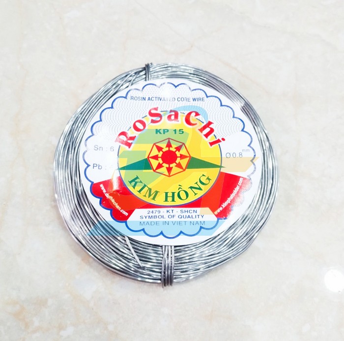 Thiếc hàn Rosachi 0.8mm Kim Hồng 250g  VietNam | Giá rẻ nhất - Công Ty TNHH Thương Mại Dịch Vụ Đạt Tâm
